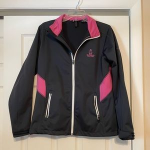 Abacus Navy & Pink Jacket - Size Large